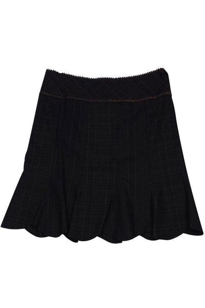 Current Boutique-Nanette Lepore - Brown & Black Skirt Sz 6