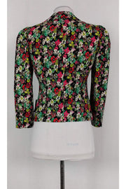 Current Boutique-Nanette Lepore - Floral Zip Blazer Sz 2