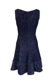 Current Boutique-Nanette Lepore - Navy & White Speckled Knit Dress Sz 6