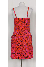Current Boutique-Nanette Lepore - Orange Floral Convertible Dress Sz 4