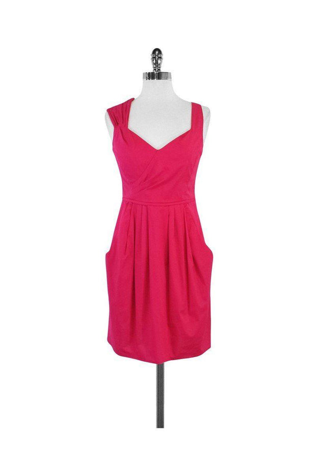 Current Boutique-Nanette Lepore - Pink Cotton Blend Dress Sz 0