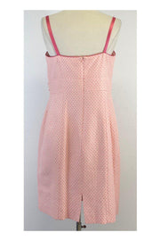 Current Boutique-Nanette Lepore - Pink Cotton Strapless Dress Sz 12