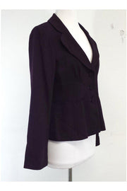 Current Boutique-Nanette Lepore - Purple Wool Jacket Sz 4