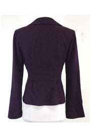 Current Boutique-Nanette Lepore - Purple Wool Jacket Sz 4