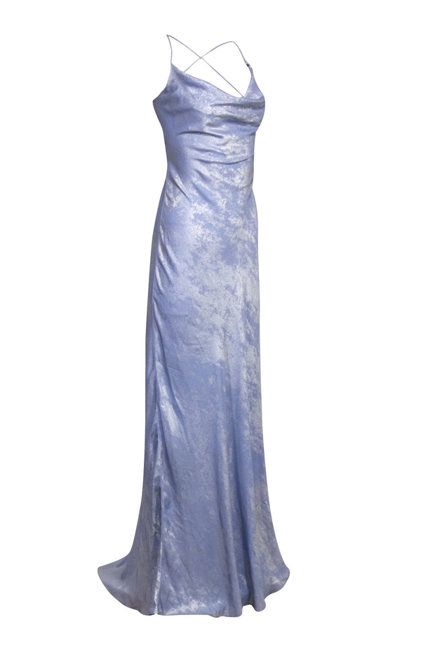 Current Boutique-New Arrivals - Lilac Glitter Strappy Maxi Dress Sz 4