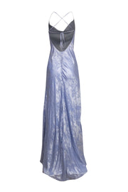 Current Boutique-New Arrivals - Lilac Glitter Strappy Maxi Dress Sz 4