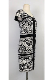 Current Boutique-Nicole Miller - Abstract Print Dress Sz 2