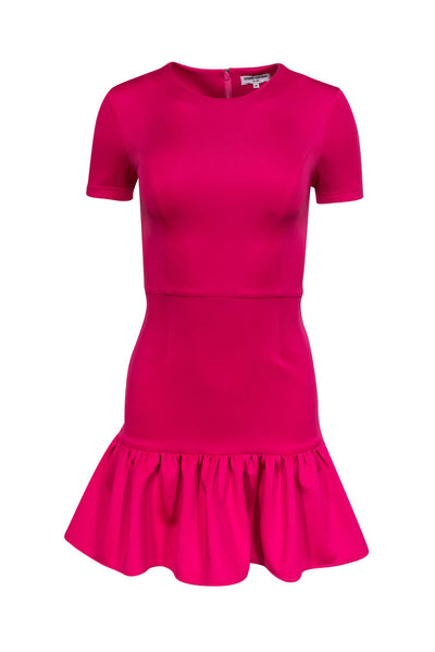 Current Boutique-Opening Ceremony - Hot Pink Dress w/ Ruffle Tier Sz XS