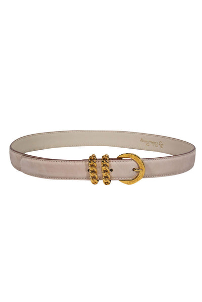 Current Boutique-Paloma Picasso - White Leather Belt
