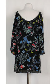 Current Boutique-Parker - Black Cold Shoulder Floral Dress Sz XS