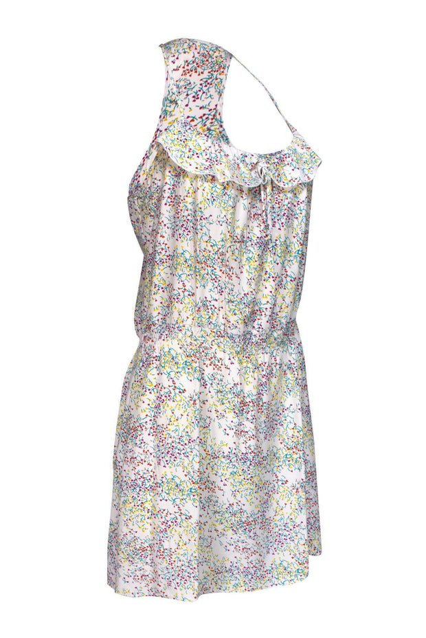 Current Boutique-Parker - Cream w/ Multicolored Floral Dress Sz M