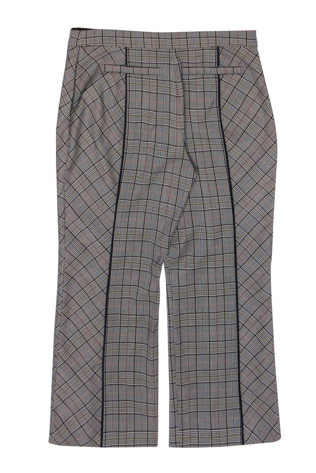 Current Boutique-Parker - Glen Plaid Cropped Straight Leg Trousers Sz 6