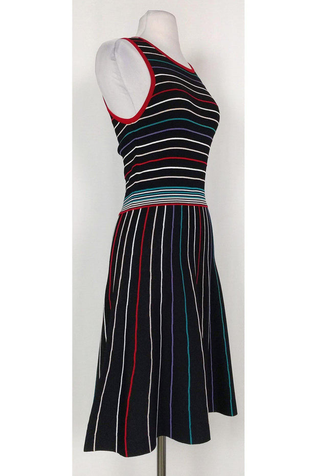 Current Boutique-Parker - Multicolor Striped Fit & Flare Dress Sz S