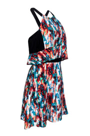Current Boutique-Parker - Multicolored Marbled Dress w/ Ruffles Sz M