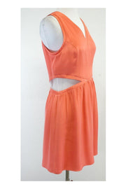 Current Boutique-Parker - Sherbet Mesh Panel Sleeveless Dress Sz M