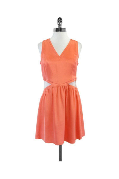 Current Boutique-Parker - Sherbet Mesh Panel Sleeveless Dress Sz M