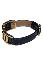 Current Boutique-Patek Philippe - Golden Ellipse D'Or Watch w/ Patent Leather Straps