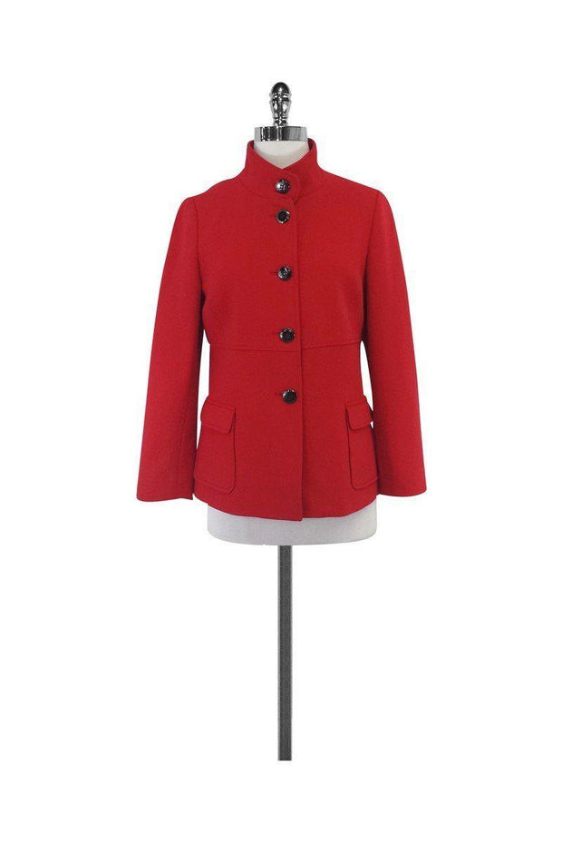 Current Boutique-Per Se - Red Wool Jacket Sz 4