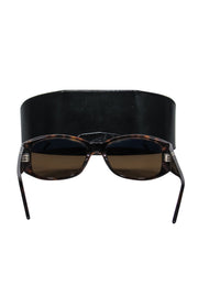 Current Boutique-Persol - Brown Tortoise Shell Polarized Square Sunglasses