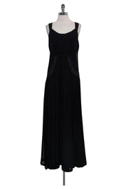 Current Boutique-Philosophy di Alberta Ferretti - Black Maxi Dress Sz 8