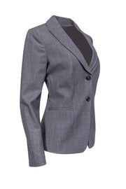Current Boutique-Piazza Sempione - Grey Wool Blend Blazer Sz 8