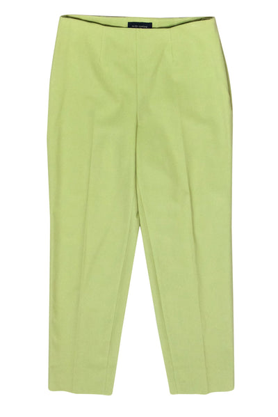 Current Boutique-Piazza Sempione - Pastel Green High Waisted Tapered Trousers Sz 6