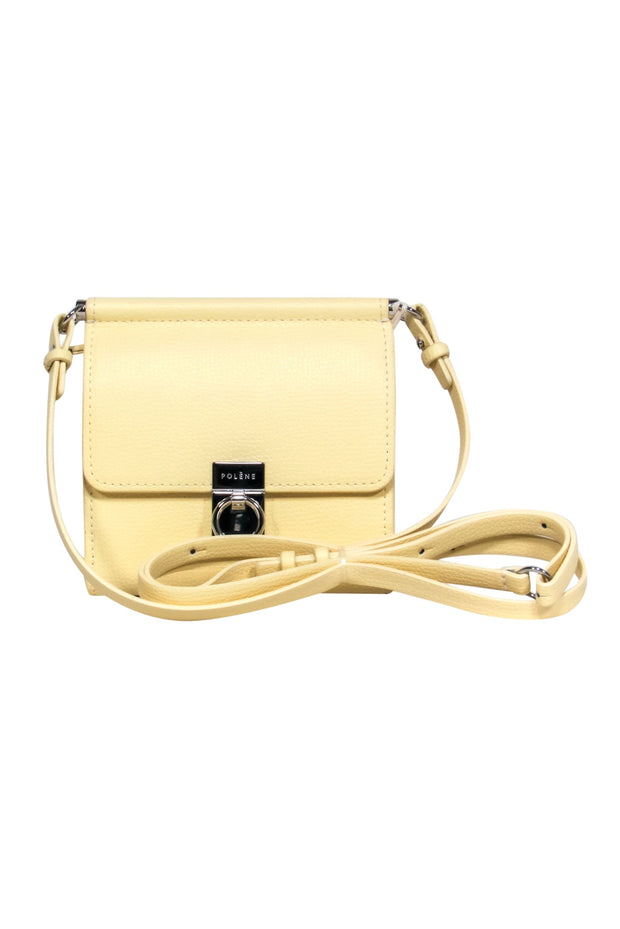 Gg marmont leather handbag Gucci Yellow in Leather - 30802489