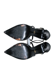 Current Boutique-Pour La Victoire - Black Patent Leather Pumps Sz 9