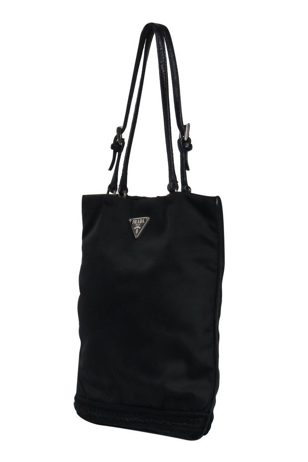 Prada Braided Handle Bag in Black