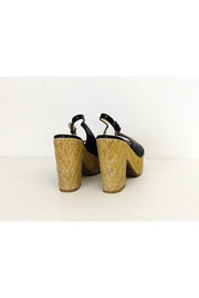 Current Boutique-Prada - Black Platform Heels Sz 10