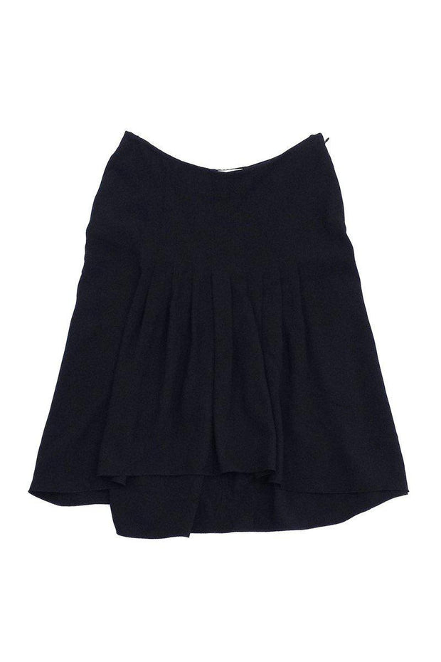 Current Boutique-Prada - Black Pleated Skirt Sz 4