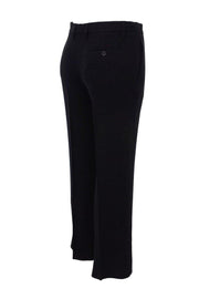 Current Boutique-Prada - Black Straight-Leg Trousers Sz 8