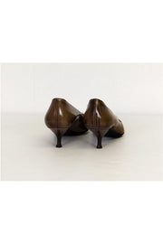 Current Boutique-Prada - Brown Pointed Toe Heels Sz 6