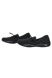 Current Boutique-Prada - Grey Drawstring Platform Sneakers Sz 8