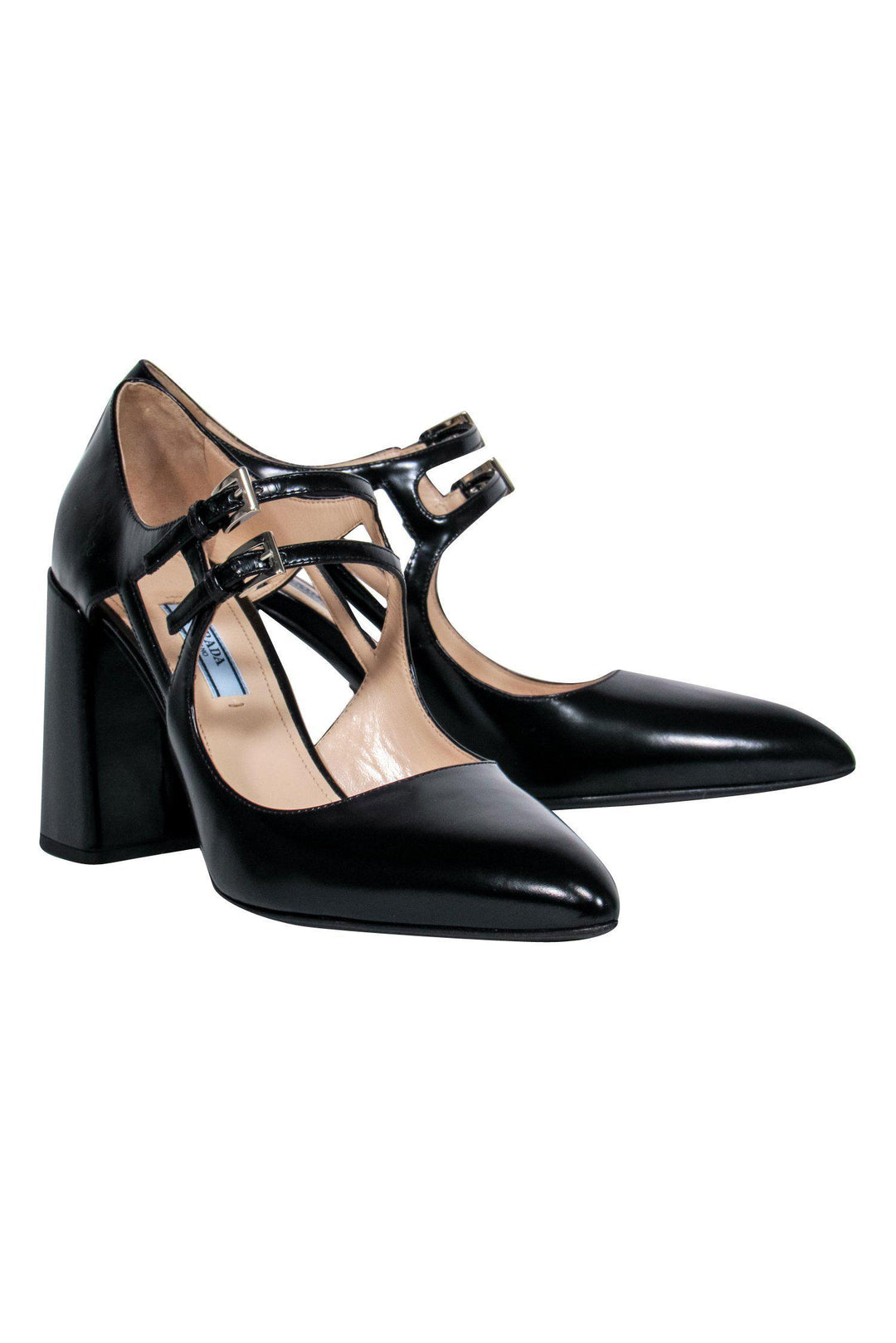 Prada mary jane pumps best sale