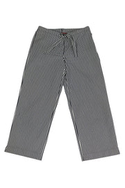 Current Boutique-Prada - Striped Wide Leg Pants Sz 6