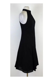 Current Boutique-Proenza Schouler - Black Perforated Sleeveless Dress Sz 2