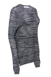 Current Boutique-Proenza Schouler - Black & White Knit Sweater Sz XL