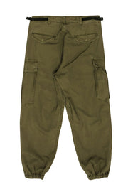 Current Boutique-R13 - Olive Button Fly Cotton Cargo Pants Sz 27