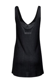 Current Boutique-Rachel Comey - Black Ribbed Dress Sz 4