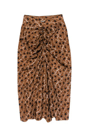Current Boutique-Rachel Comey - Brown Leopard Print Maxi Skirt Sz M