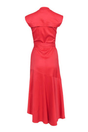 Current Boutique-Rachel Comey - Coral Wrap Dress w/ Ruffle Skirt Sz 4
