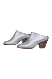 Current Boutique-Rachel Comey - Silver Mule Booties Sz 9