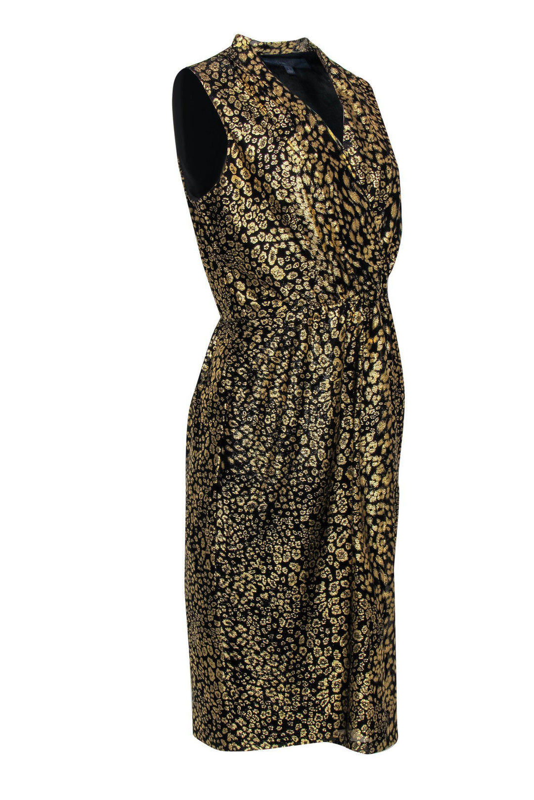 Rachel Roy Collection Sleeveless Leopard Print online Midi Dress