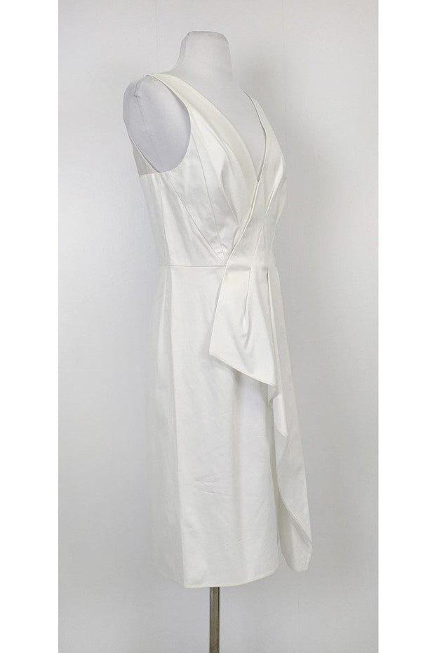 Current Boutique-Rachel Roy - White Draped Dress Sz 8