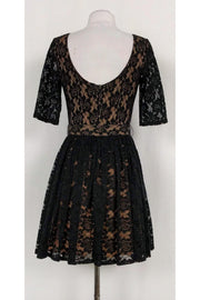 Current Boutique-Rachel Zoe - Black Lace Cocktail Dress Sz 4
