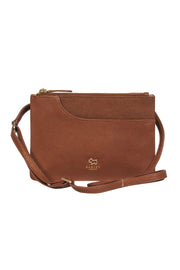 Current Boutique-Radley London - Brown Leather Triple Compartment Crossbody