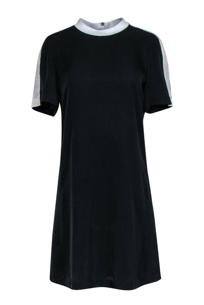Current Boutique-Rag & Bone - Black Short Sleeve Dress w/ White Striping Sz S