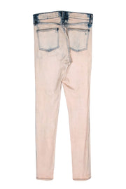Current Boutique-Rag & Bone - Bleach Blush High Rise Skinny Jeans Sz 26