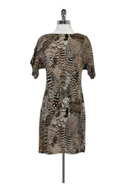 Current Boutique-Rag & Bone - Brown Printed Dress Sz 6